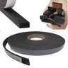 Espuma Fita Adesiva PVC | Borracha Vedação | e=2mmX10 Mts | Preta:14mm - 2