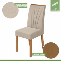 Conjunto Mesa 90cm Celebrare com Vidro e 4 Cadeiras Apogeu - 8
