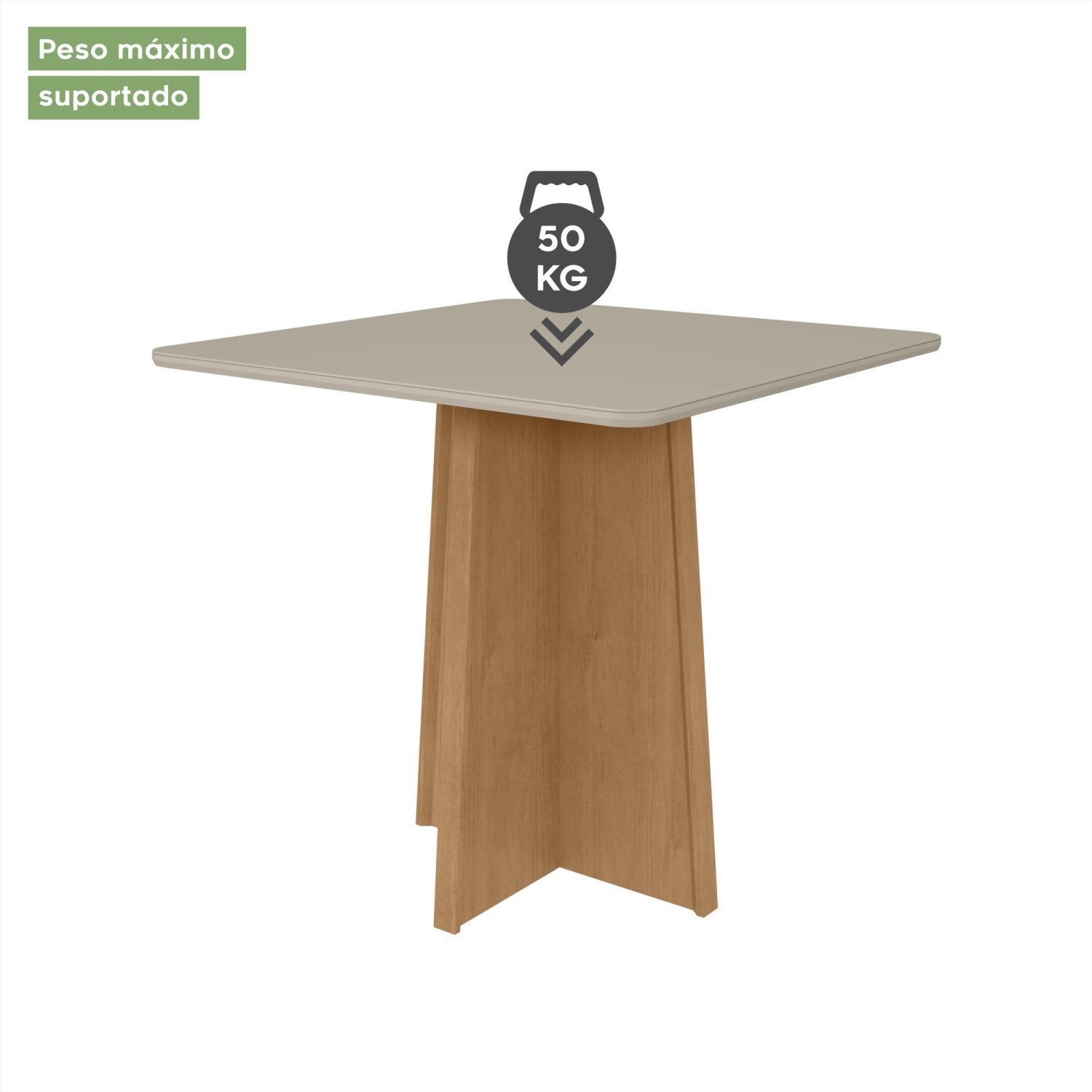 Conjunto Mesa 90cm Celebrare com Vidro e 4 Cadeiras Apogeu - 13