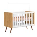 Ver imagem 1 de Berço Mini Cama Infantil Q Charm 70cm Com Rodízios e Mosqueteiro - ÉdeCasaMóveis