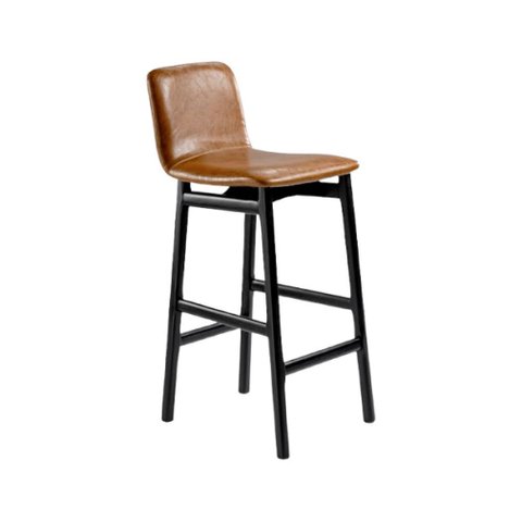 Banqueta Una Madeira: Elegância Natural e Conforto para Cozinhas Modernas Tolle Móveis Uun101