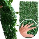 Ver imagem 4 de 5 Placas Jardim Vertical Artificial 3d Parede Verde Revestimento com Plantas