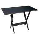 Ver imagem 2 de Conjunto de Mesa Dobrável 70x110 com 4 Cadeiras Preto - Tarimatã