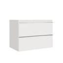 Ver imagem 3 de Gabinete para Banheiro Suspenso Liso 80cm sem Lavatório