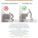 Ver imagem 2 de Gabinete para Banheiro Suspenso Liso 80cm sem Lavatório Yescasa Bege/Wood