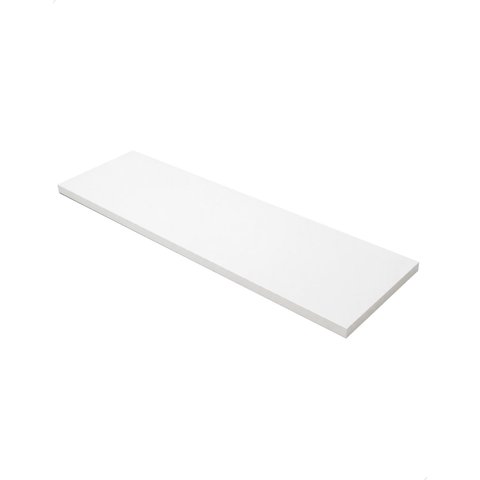 Tampão de Madeira Mdf Multiuso 1200 X 430 Mm Tampo Branco