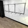 Arara de Roupas Closet Quarto com 16 Peças Cremalheira 300x100 Cm Cor Preto Modelo Clst1b475 - 2