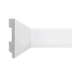 Rodapé Liso 7 Cm em Poliestireno Floort - 1 Rodapé Liso 7 Cm em Poliestireno Floort - 1