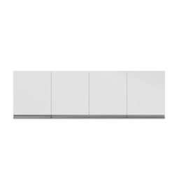 Armário de Cozinha Suspenso 160cm Andréia 4 Portas Branco Ajl - 1