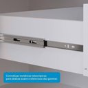 Ver imagem 7 de Guarda-Roupa Casal 264cm 2 Portas de Correr com Espelho e Pés 100% MDF Siena Espresso Móveis