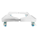 Ver imagem 2 de Suporte Giratório Branco para Eletrodomésticos Kazalinda