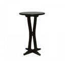 Ver imagem 2 de Conjunto Bistrô Anatômico Imbuia com 2 Banquetas Estofado Marrom para Área Gourmet