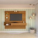 Ver imagem 1 de Painel para Tv até 55 Polegadas com 2 Portas e 4 Nichos Celine