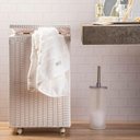 Ver imagem 4 de Cesto de Roupa com Rodizios Trama 50 L - Home Style