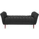 Ver imagem 1 de Recamier Grecia 150cm Suede Preto MPassos
