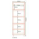 Ver imagem 3 de Paneleiro Torre Quente 2 Fornos Toscana Espresso Móveis