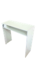 Ver imagem 4 de Mesa Aparador Gaveta Lojas Sala Escritório Notebook