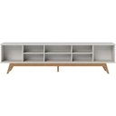 Ver imagem 5 de Bancada Rack TV 75 Pol 218 cm Fortaleza Off White Matte CLB