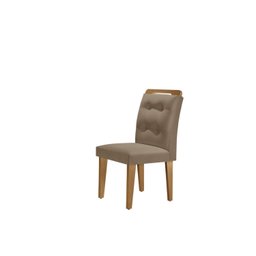Mesa Clarice 120 Tp Mdf Vidro/canto Reto 4 Cad Valentina - 7