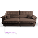 Ver mais imagens de Sofá Retrátil e Reclinável 3 Lugares 240cm Boucle Ravena