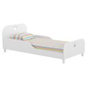Ver imagem 2 de Cama Solteiro com Colchão Incluso 88 x 188 cm 100% MDF Realeza Multimóveis FG2320 Branco