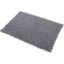 Ver imagem 2 de 2 Tapete De Banheiro Bolinha 38x48 Antiderrapante Cinza