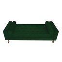 Ver imagem 3 de Recamier Baú Félix Solteiro 140 cm Suede - Doce Sonho Móveis ML/R1/FELIX/140/B/S Verde