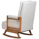 Ver imagem 7 de Poltrona de Amamentação com Balanço Base Nina Líria D02 Linho Off White B-410 - Lyam Decor
