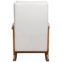 Ver mais imagens de Poltrona de Amamentação com Balanço Base Nina Líria D02 Linho Off White B-410 - Lyam Decor