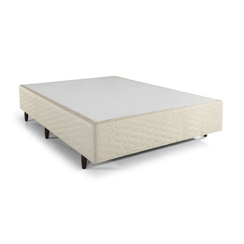 Base Box Casal 138x188x28cm Favo Bege Herval