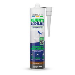 Rejunte Acrílico Flexível 400g Barone - 1