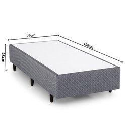 Base Box 79x198x28cm Idea Herval - 3
