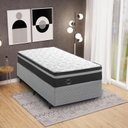Ver imagem 1 de Base Box Idea 79x198x28cm Cinza/Black Herval