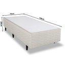 Ver imagem 2 de Base Box Favo 79x198x28cm Bege Herval