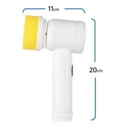 Escova Elétrica 5 em 1 para Limpeza Doméstica - 6