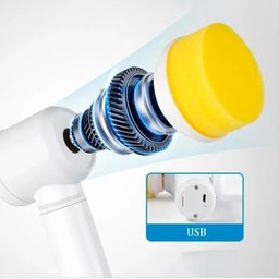 Escova Elétrica 5 em 1 para Limpeza Doméstica - 5