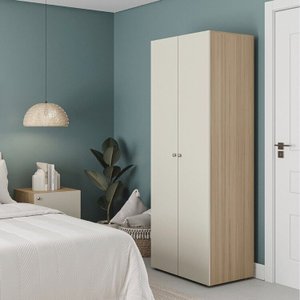 Módulo 70x180 2 Portas 1 Kit Prateleira Frame Cabecasa madeiramadeira