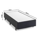 Ver imagem 2 de Base Box 79x198x28cm Meditare Herval Preto