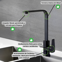 Ver imagem 6 de Torneira Misturador Quente/frio para Cozinha Pia, Mesa, Bancada Fc-35
