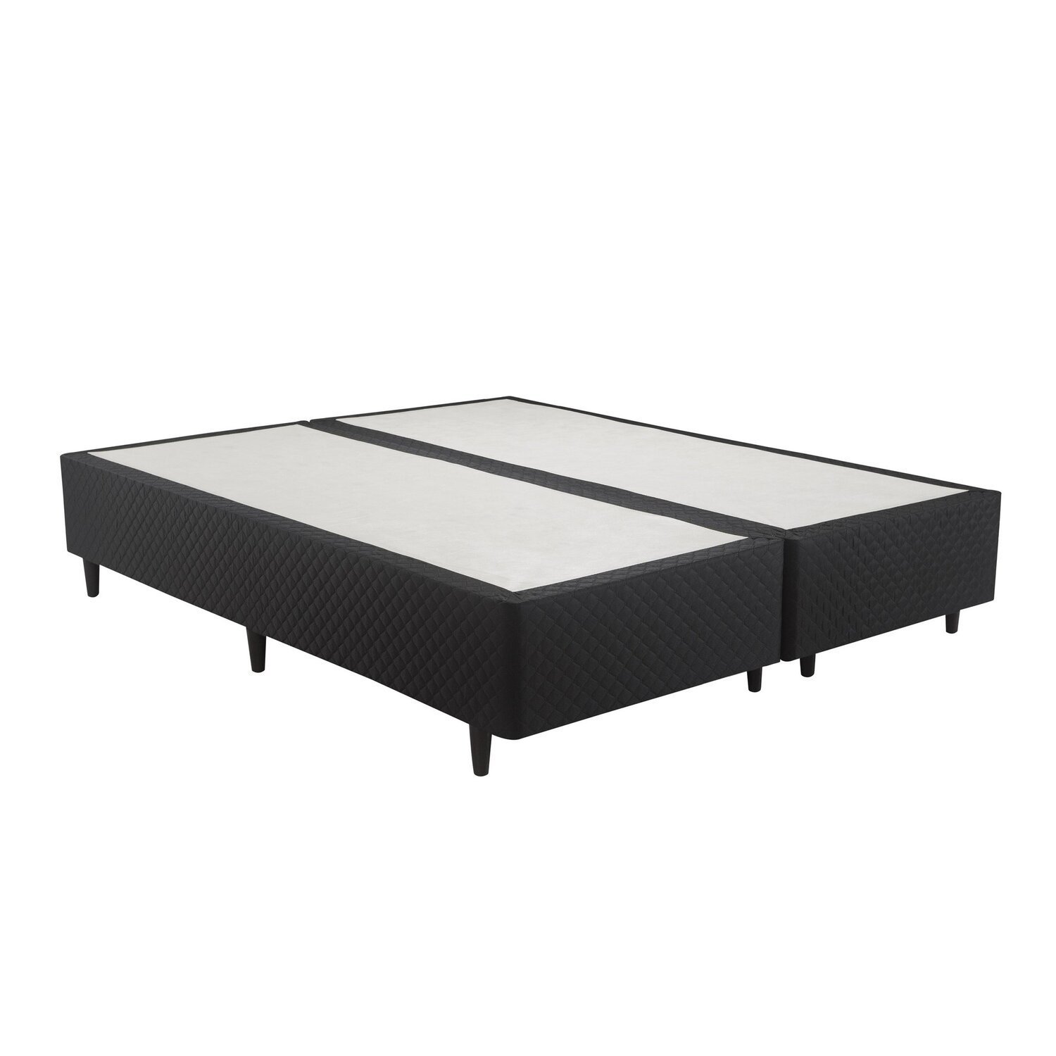 Base Box Solteiro 96x203x28cm Idea Preto Herval - 3