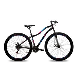 Colli Bike, Paris, Aro 29 Aero, Quadro Rebaixado Tam.15,5, Aço Carbono, 36 Raias, 21 Velocidades, Su - 1