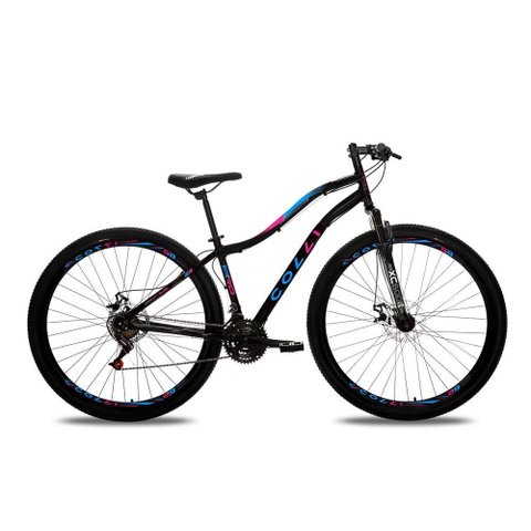 Colli Bike, Paris, Aro 29 Aero, Quadro Rebaixado Tam.15,5, Aço Carbono, 36 Raias, 21 Velocidades, Su