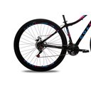 Ver imagem 3 de Colli Bike, Paris, Aro 29 Aero, Quadro Rebaixado Tam.15,5, Aço Carbono, 36 Raias, 21 Velocidades, Su