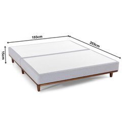 Base Nacional Box King 193x203x15cm - 3