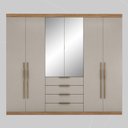 Ver imagem 4 de Guarda-roupa Casal 6p Giardino