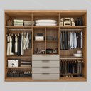 Ver imagem 5 de Guarda-roupa Casal 6p Giardino