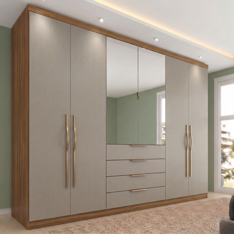 Guarda-roupa Casal 6p Giardino