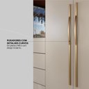Ver mais imagens de Guarda-Roupa Casal 6P Giardino Marrom/Amêndola Touch/Nude Prime Tx