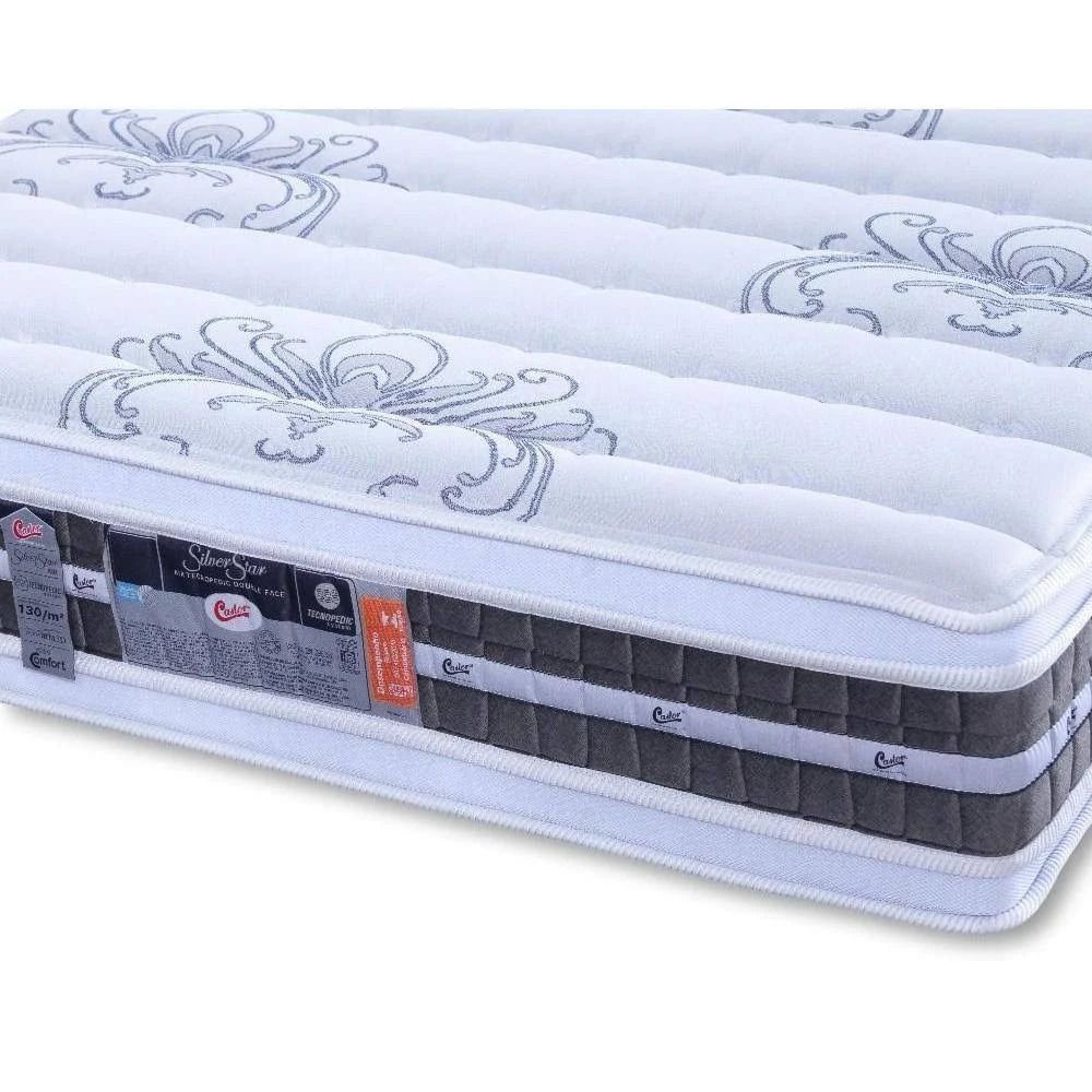 Colchão Queen Castor Silver Star Air Double Face Tecnopedic 158x198x34 - 4