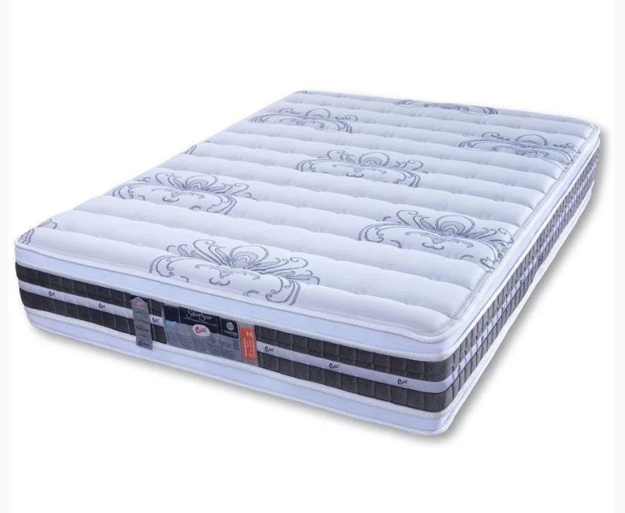 Colchão Queen Castor Silver Star Air Double Face Tecnopedic 158x198x34